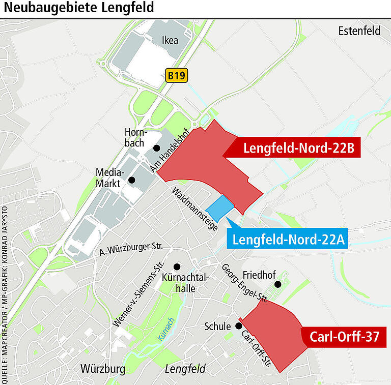 Würzburg: Steht das Baugebiet an der Carl-Orff-Straße auf der Kippe?