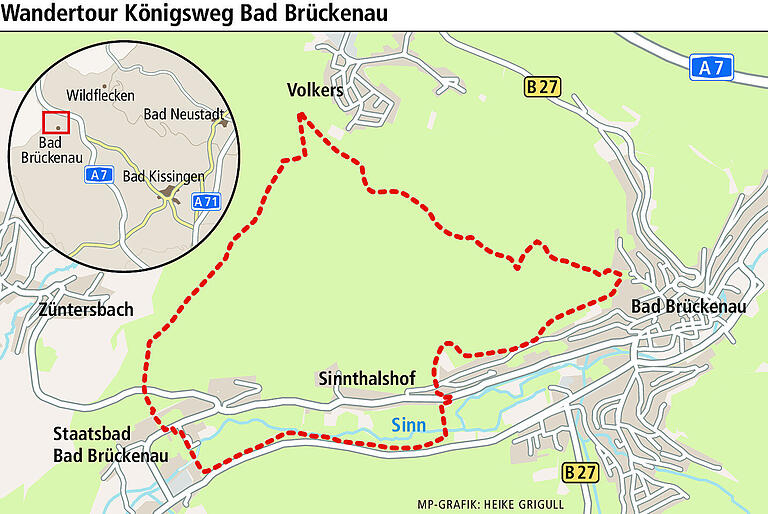 Ausflugstipp: Auf dem Königsweg rund um Bad Brückenau