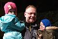 Auf dem Rückweg waren Mütter und Kinder aus der Ukraine an Bord. Tomac und Nataliya haben ganz offensichtlich rasch Vertrauen zu Stefan Härter gefasst.