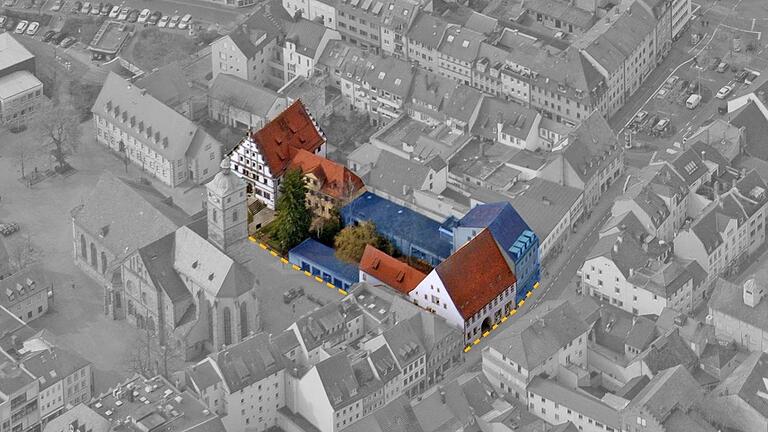 Das geplante Kulturforum am Martin-Luther-Platz in Schweinfurt in einer der ersten Versionen. Das geplante Kulturforum am Martin-Luther-Platz in Schweinfurt in einer der ersten Versionen.
