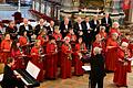 Mit Liedern aus Argentinien begeisterte der französische Chor Francis Poulenc in der Heilig-Kreuz-Kirche in Gerlachsheim.