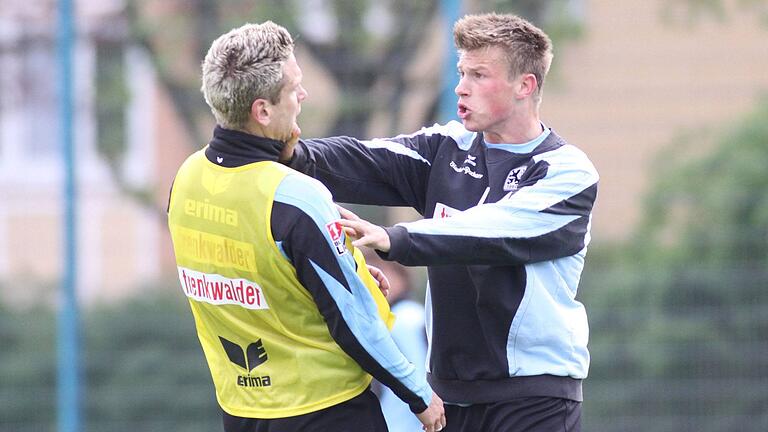 Diese handfeste Trainingsauseinandersetzung mit Torben Hoffmann bedeutete für den 18-jährigen Marvin Pourié das Aus bei 1860 München.