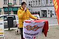 Manfred Setter war bei der Bundestagswahl 2021 Direktkandidat der Marxistisch-Leninistischen Partei Deutschlands (MLPD). Am Samstag war er Initiator einer Protestkundgebung auf dem Schweinfurter Wichtermann-Platz, die bei der Bevölkerung jedoch auf wenig Resonanz stieß.