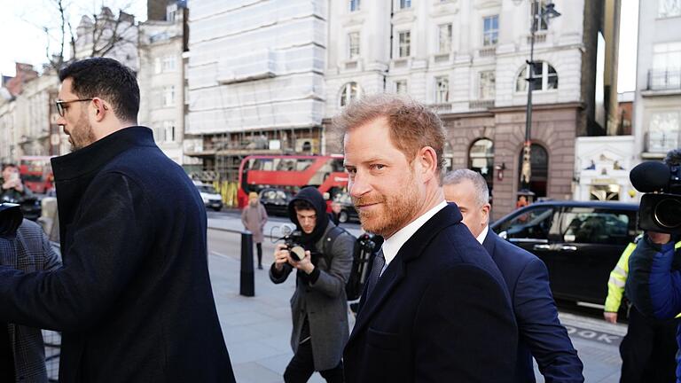 Prinz Harry in London.jpeg       -  Prinz Harry wird vor dem Obersten Gericht in London aussagen.