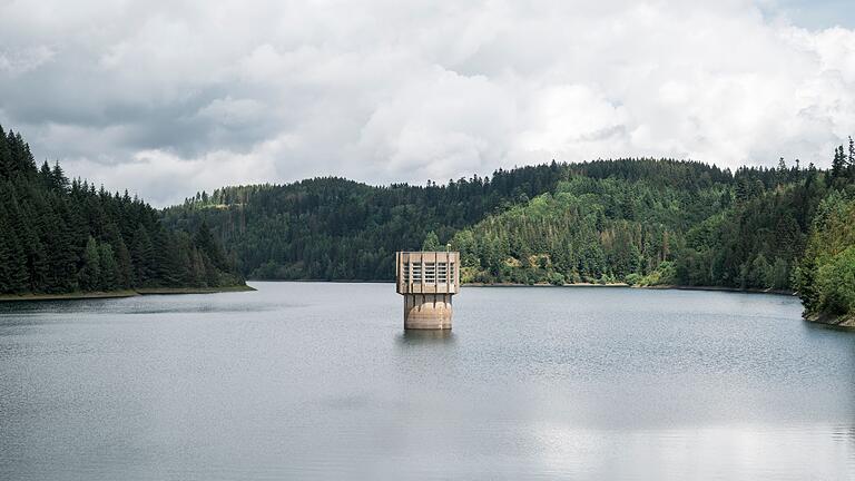 Trinkwassertalsperre Mauthaus, Ködeltalsperre       -  Blick auf die Trinkwassertalsperre Mauthaus. (Archivfoto)