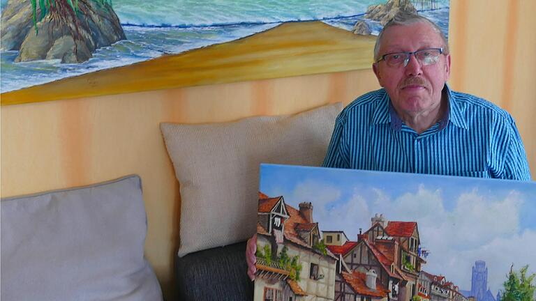 Fred Müller aus Mainbernheim zeigt seine Werke. Fred Müller aus Mainbernheim zeigt seine Werke.