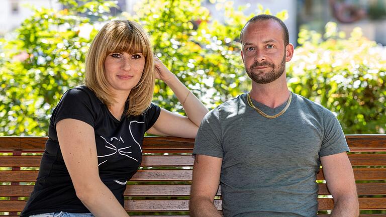 Katharina und Marco Beuerlein. Sie macht sich nun Sorgen um ihre Kinder.