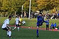 Punktgenaue Flanken auch von Tizian Fella waren gefordert beim 5:1-Erfolg des FC 06 Bad Kissingen über die SG Stadtlauringen/Ballingshausen. Foto: Hopf       -  Punktgenaue Flanken auch von Tizian Fella waren gefordert beim 5:1-Erfolg des FC 06 Bad Kissingen über die SG Stadtlauringen/Ballingshausen. Foto: Hopf