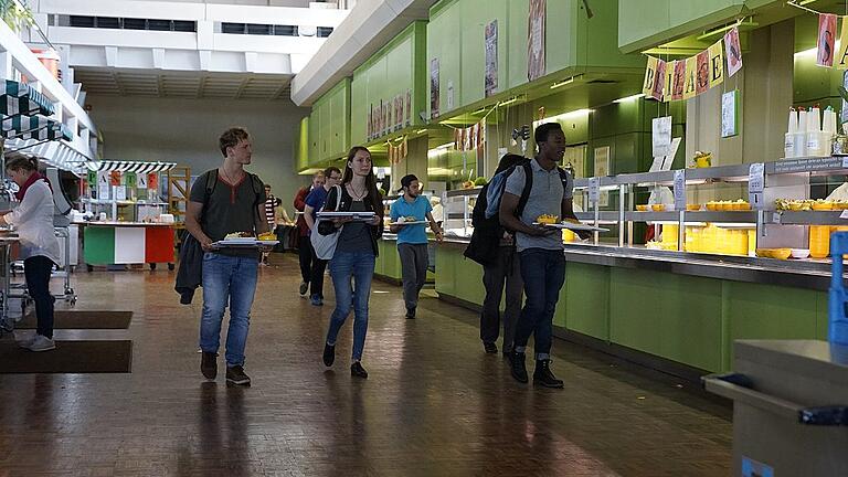 Für die nächsten vier Jahre werden die Studierenden am Hubland in einer Interimsmensa am Campus Nord ihr Essen bekommen.