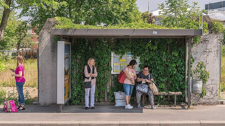 &bdquo;Waiting&rdquo; - am Philosophischen Institut am Hubland, Würzburg 2018.