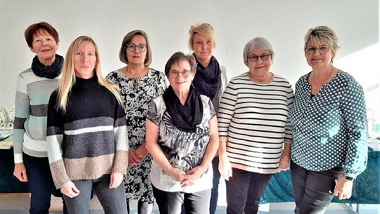 Das Team der Katholischen Offenen Bücherei Unterspiesheim (von links): Heidi Kiesel, Ramona Arnold, Karin Karch, Rita Burger, Susanne Seufert, Anna Kobosil und Marion Köberlein.