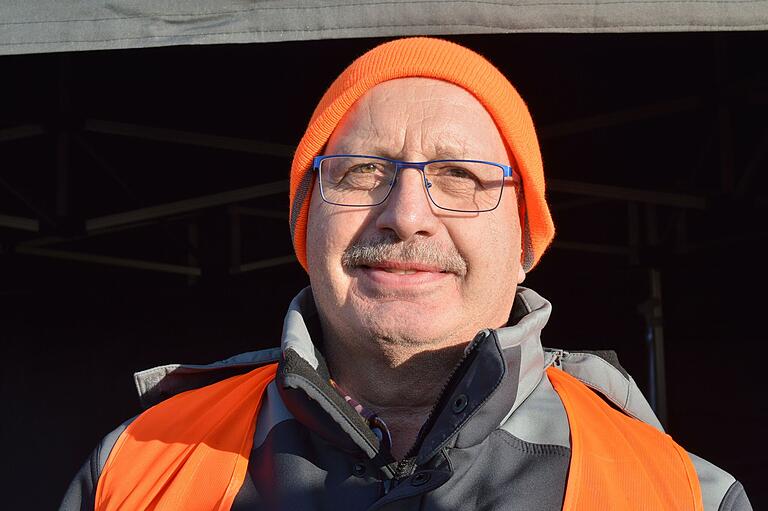 Thomas Markert aus Seubrigshausen macht sich, wie er sagt, Sorgen um die Landwirtschaft - auch weil sein Sohn den Betrieb zu Hause übernehmen soll. Thomas Markert aus Seubrigshausen macht sich, wie er sagt, Sorgen um die Landwirtschaft - auch weil sein Sohn den Betrieb zu Hause übernehmen soll. 