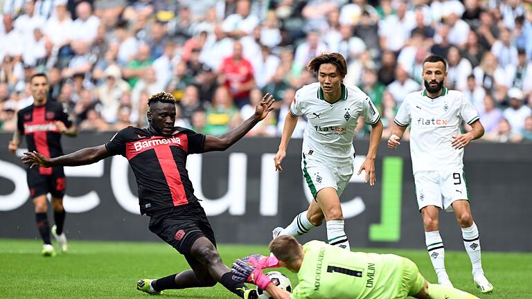 Borussia Mönchengladbach - Bayer Leverkusen       -  Auch im Vorjahr fand das erste Heimspiel im Borussia-Park gegen Bayer statt.