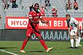 So sieht Erleichterung aus: Kickers-Stürmer Saliou Sane nach seinem Treffer zum 1:1.