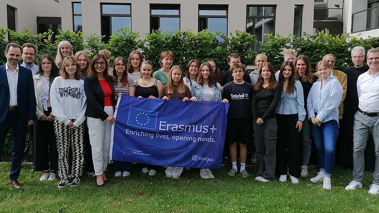 Schöne Feier nach all der Mühe: Das Erasmus-Projekt des Egbert-Gymnasiums stellte seine Ergebnisse der Öffentlichkeit vor.&nbsp;