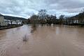 Hochwasser Januar 2024 Bad Kissingen Kurpark       -  Hochwasser Januar 2024 Bad Kissingen Kurpark.