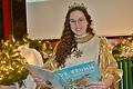 In der Stadtbücherei Bad Königshofen war am Freitagabend das Bad Königshofener Christkind zu Gast. Es las weihnachtliche Geschichten, die nach und nach auf der Internetseite der Stadt Bad Königshofen unter www.bad-koenigshofen.de zu sehen sind.