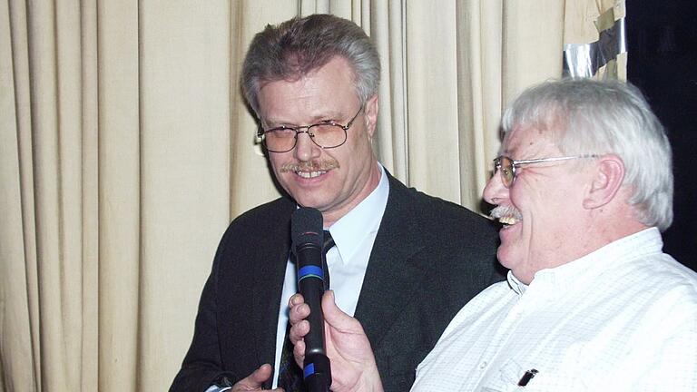 Für die Main-Post war Ernst Schneider (rechts) auf zahlreichen Veranstaltungen unterwegs.