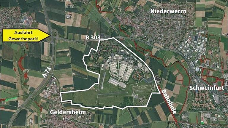 Ein großer Teil des Conn-Barracks-Geländes soll gemeinsamen zum Gewerbepark entwickelt werden. Für die nötige Satzungsänderung des Zweckverbands gab es nun große Zustimmung.