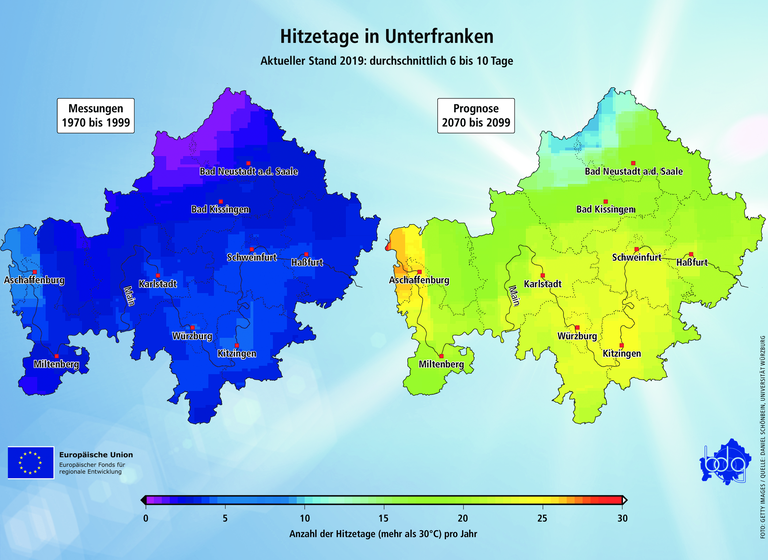 Dürre und Wassermangel: So trifft der Klimawandel Unterfranken