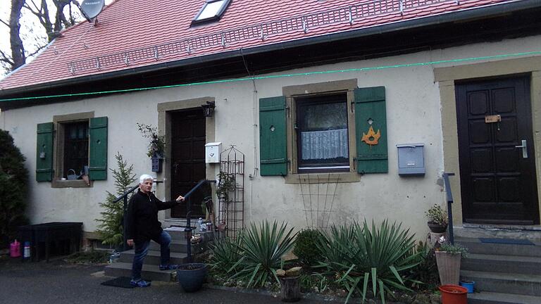 Für Vesna Kalic ist das geschichtsträchtige Gelchsheimer Hessenhaus seit annähernd 40 Jahren ihr Zuhause.