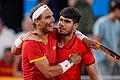 Rafael Nadal und Carlos Alcaraz       -  Standen sich in Saudi-Arabien gegenüber: Rafael Nadal und Carlos Alcaraz