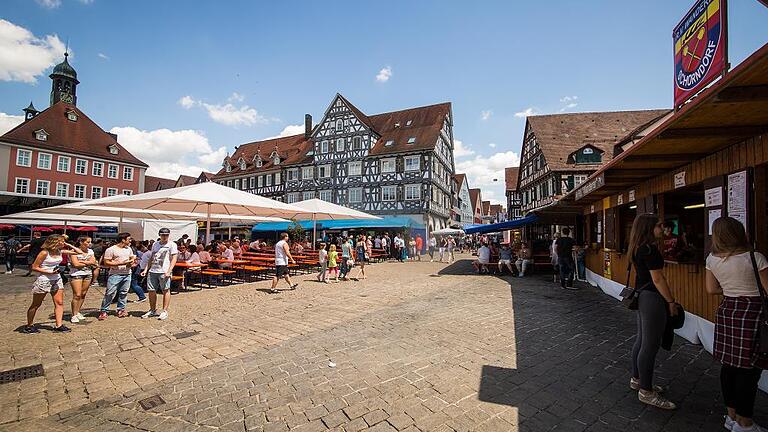 Schorndorfer Woche - Schowo       -  Auf dem Volksfest in Schorndorf kam es in der Nacht zum Sonntag zu Ausschreitungen.