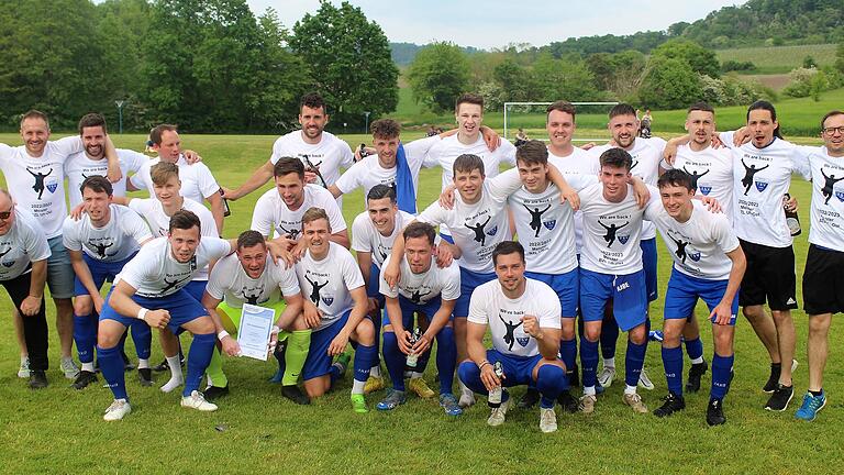 Der TSV Unterpleichfeld ist Meister der Fußball-Bezirksliga Ost.