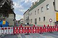 Auf der Baustelle in der Schweinfurter Straße in Arnstein tut sich dieser Tage nichts – im Hintergrund jedoch schon.