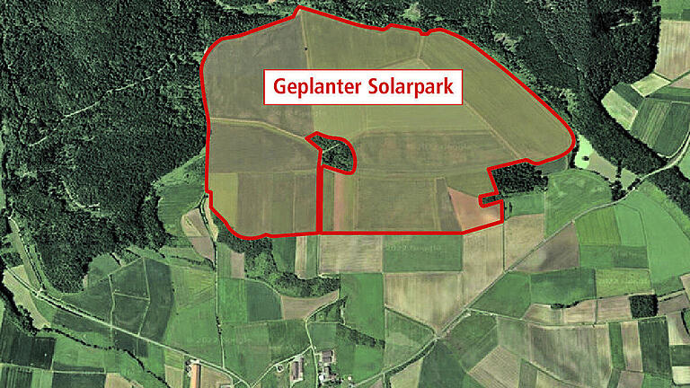 Bei Bundorf entsteht Deutschlands größter Bürger-Solarpark