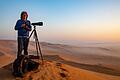 Der deutsche Fotograf und Diplom-Geograf Michael Martin im Oman.