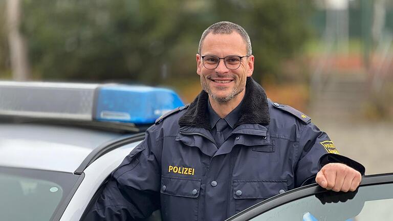 Geht optimistisch in die Weihnachtszeit: Polizeichef Christian Pörtner.       -  Geht optimistisch in die Weihnachtszeit: Polizeichef Christian Pörtner.