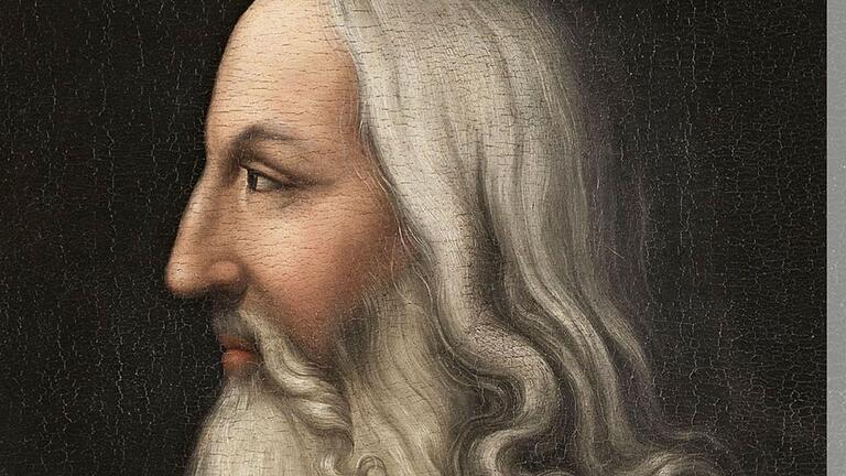 So soll er ausgesehen haben: Leonardo-Porträt auf dem Cover der Mai-Biografie So soll er ausgesehen haben: Leonardo-Porträt auf dem Cover der Mai-Biografie