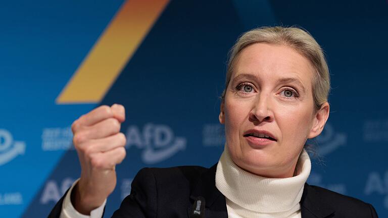 AfD stellt Kanzlerkandidatin vor - AfD-Chefin Alice Weidel soll ihre Partei als Kanzlerkandidatin in den Bundestagswahlkampf führen. AfD stellt Kanzlerkandidatin vor - AfD-Chefin Alice Weidel soll ihre Partei als Kanzlerkandidatin in den Bundestagswahlkampf führen.