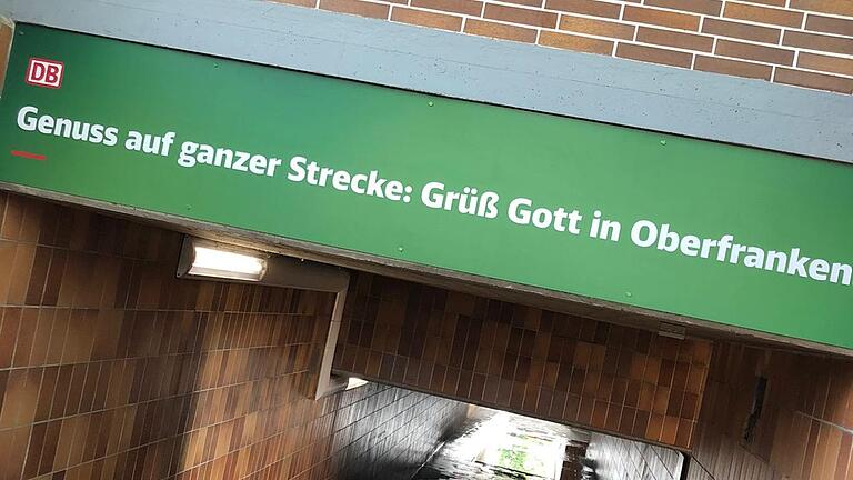 Den Bahnhof Ebelsbach-Eltmann verlegte die Deutsche Bahn kurzerhand (und auch nur kurzfristig) nach Oberfranken.