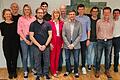 Auf dem Foto (von links): Dr. Beatrice Barrois, Bruno Perner, Stephanie Haggenmüller, Christian Carl, Henrik Gerhard, Martina Kugler, Gerhard Blum, Marc Betz, Felix Schmöger, Stephan Baltasar, Rudolf Liebler und Jochen Strnischa.