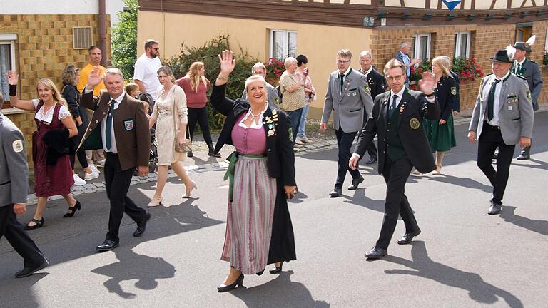 Festzug Gaustandarte.