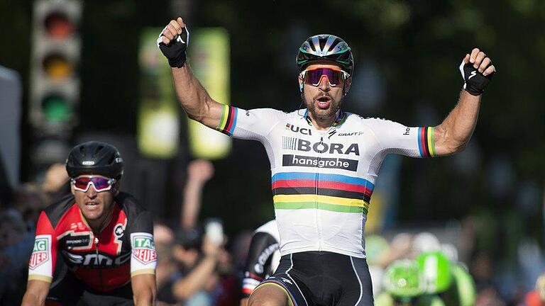 Peter Sagan       -  Möchte zum dritten Mal in Folge ins Regenbogentrikot sprinten: Weltmeister Peter Sagan.