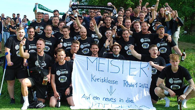 Nach der Meisterschaft in der Kreisklasse Rhön 1 startete die SG Oerlenbach/Ebenhausen einen mehrtägigen Party-Marathon.