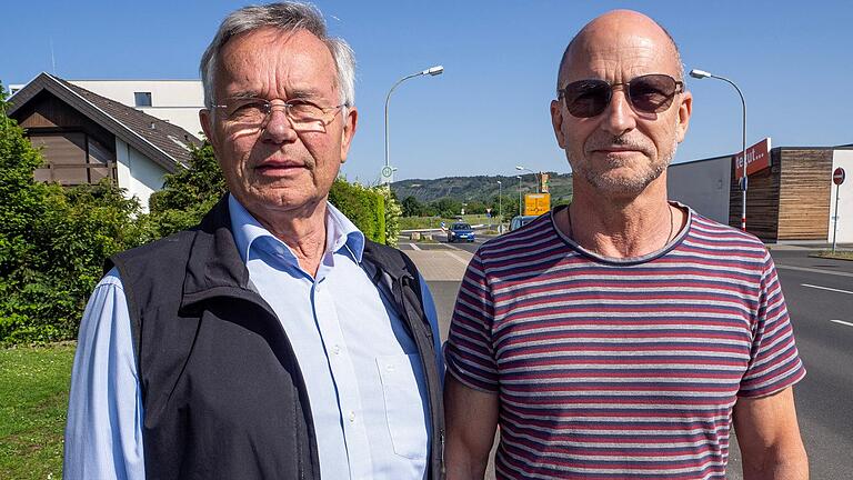 Richard Kohlmann (links) und Winfried Gehrig von der Kreisverkehrswacht Main-Spessart haben sich bei den Treffen der 'AG Fahrradfreundlichkeit' abgewechselt.