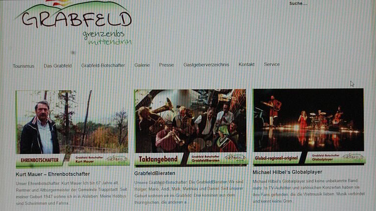 Neben der Internet-Seite grabfeld-grenzenlos gibt es noch eine weitere Seite im Netz, die sich mit der Allianz Grabfeldgau beschäftigt. Für die Zukunft ist eine gemeinsame Seite vorgesehen.&nbsp;