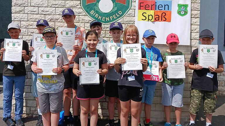 Viel Spaß hatten die Kinder beim Ferienprogramm des Schützen-Clubs Birkenfeld.