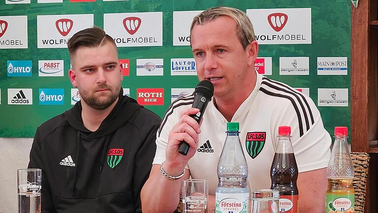 Seine letzte Pressekonferenz beim FC 05 Schweinfurt: Marc Reitmaier.