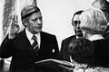 Helmut Schmidt tot       -  Vereidigung am 16. Mai 1974: Helmut Schmidt wird Nachfolger von Willy Brandt.