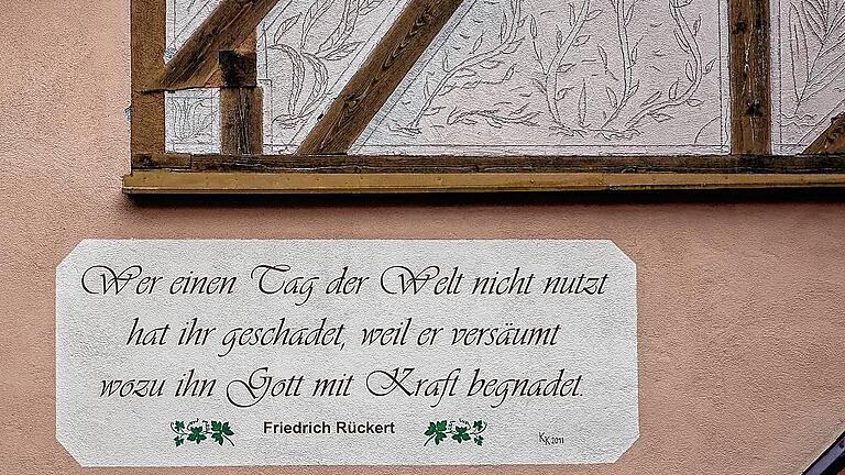 Willkommen im Rückertdorf Oberlauringen: es gibt dort viel zu entdecken. Willkommen im Rückertdorf Oberlauringen: es gibt dort viel zu entdecken.