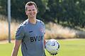 Daniel Bernhardt ist auch in der neuen Saison als Torwarttrainer bei den Würzburger Kickers für die Keeper zuständig.