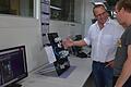 Auf großes Besucherinteresse stieß der Tag der offenen Tür bei der Firma Schindler Handhabetechnik in Bad Königshofen. Hier erfuhren die Gäste zum Beispiel mehr an einer Pneumatiktafel