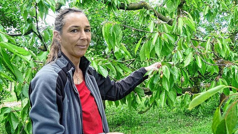 Angelika Flohr rechnet mit erheblichen Ernteausfällen.