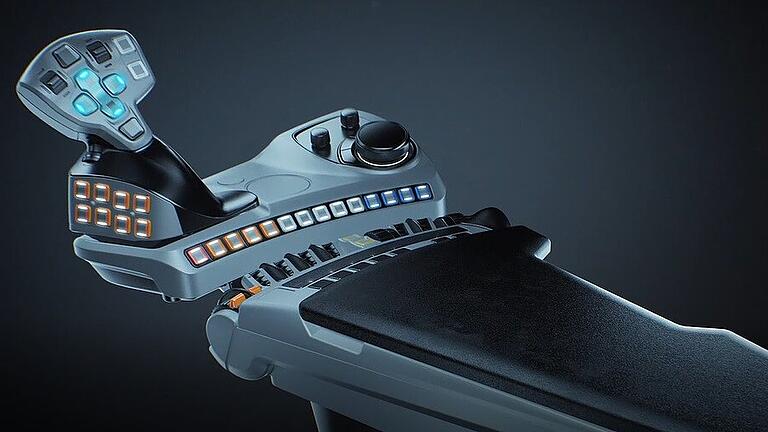 Die von Preh entwickelte Konsole ist integraler Bestandteil des innovativen FendtONE Konzeptes.