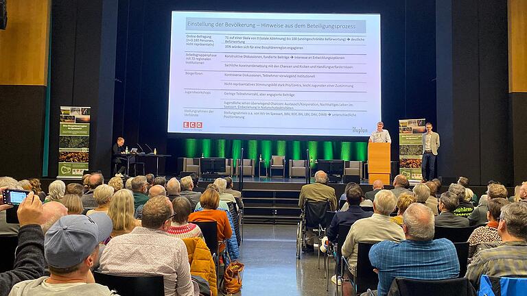 Am Donnerstag wurde die Machbarkeitsstudie zu einer Biosphärenregion Spessart in der Stadthalle Lohr vorgestellt.